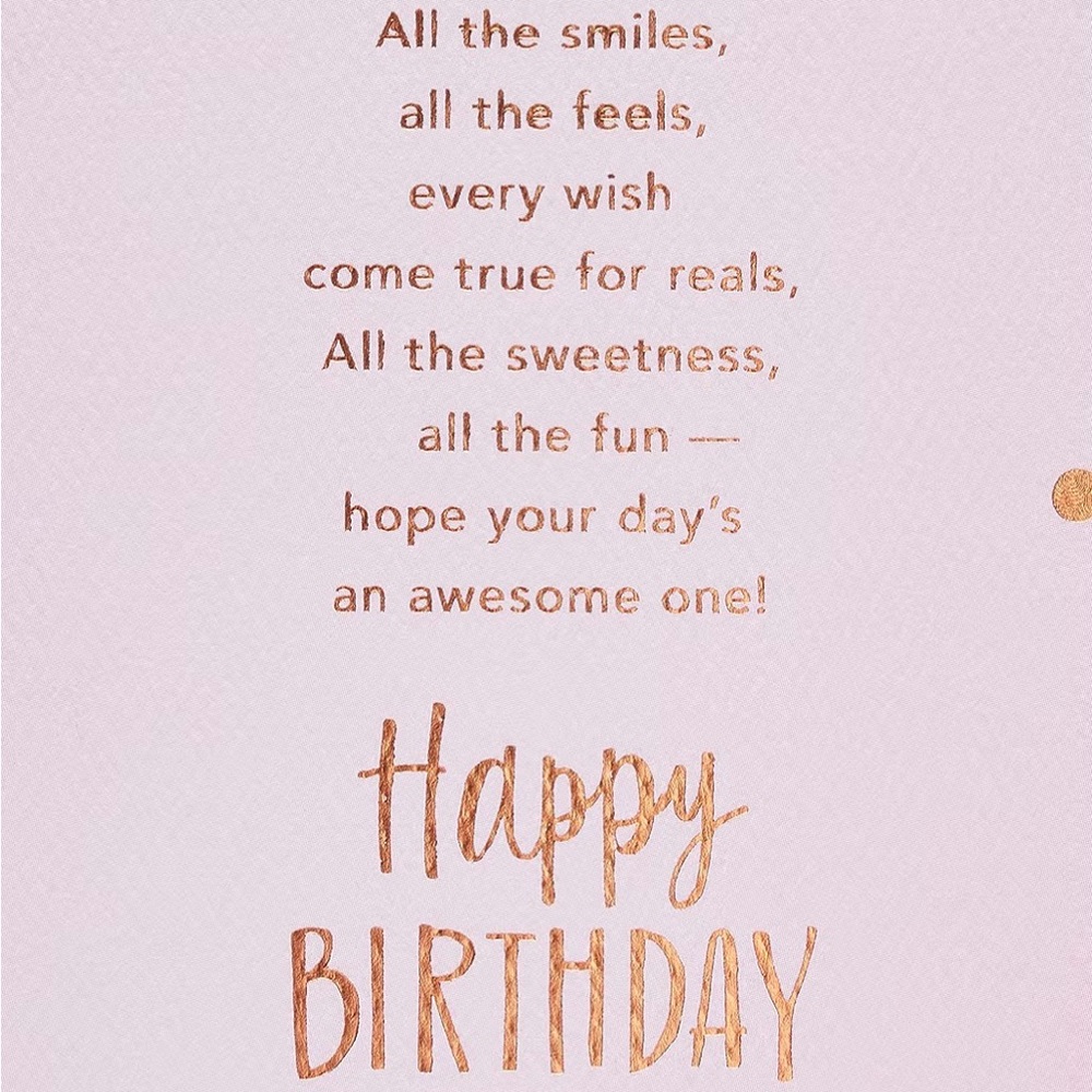 American Greetings Birthday Card for Sister (Hooray!) - Picture 6 of 7